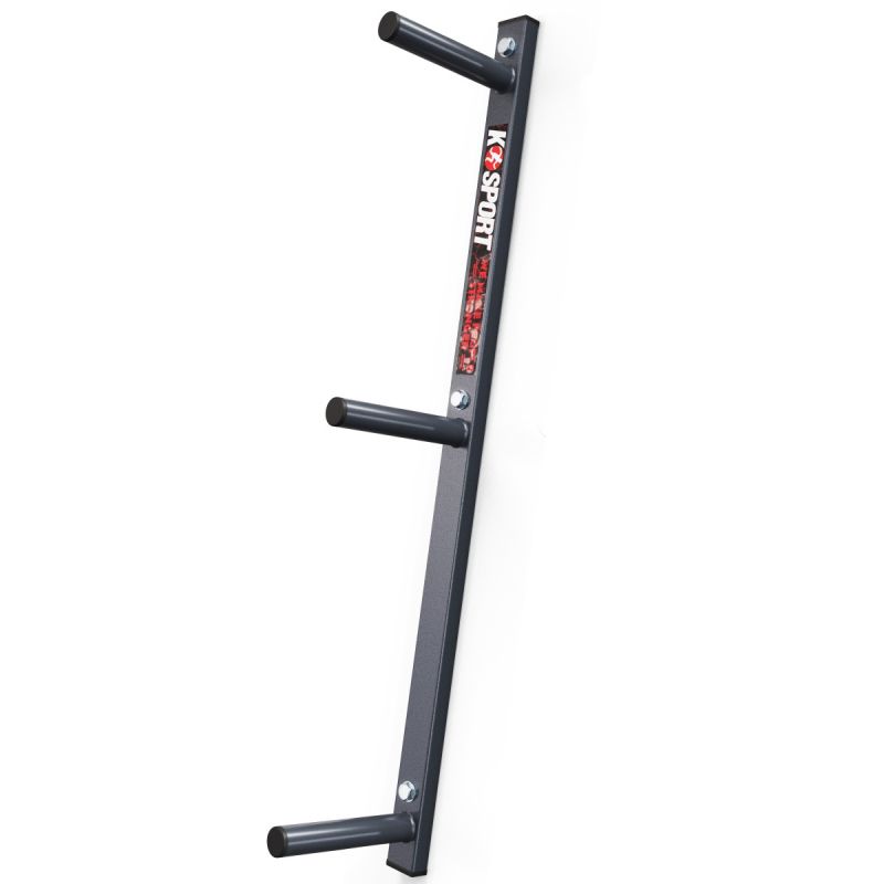 Soporte de pared para placas de pesas (1 ud.)