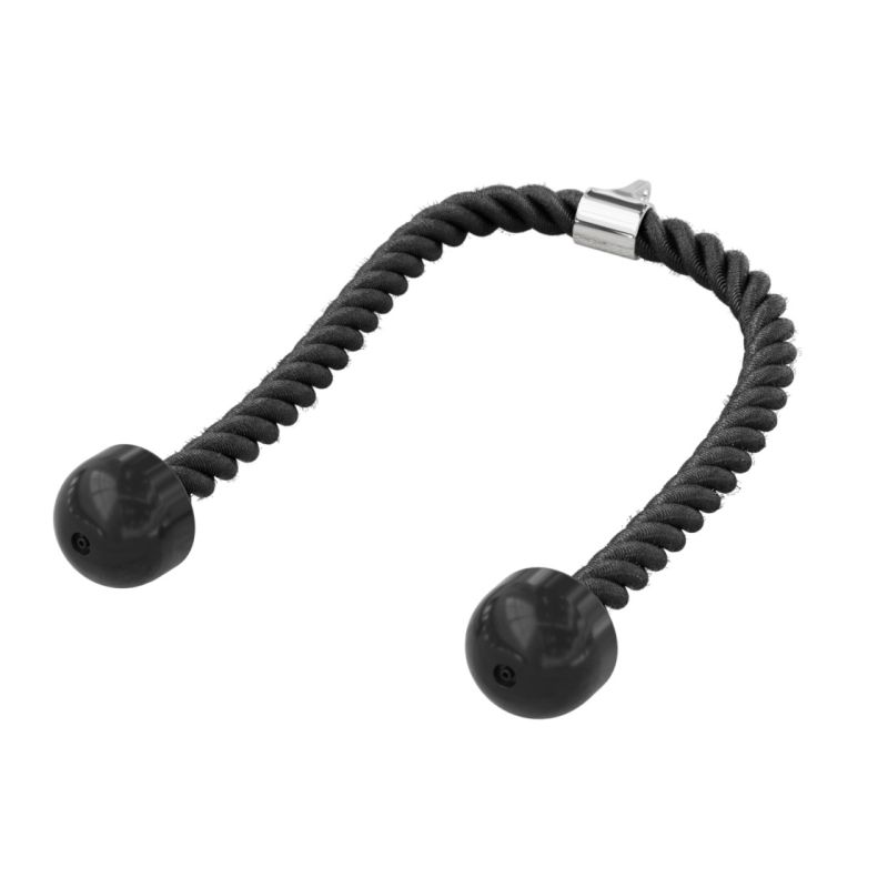 Cuerda de tríceps para estaciones de pesas