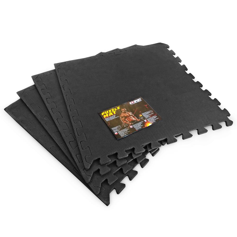 Vista de las alfombrillas protectoras para el suelo