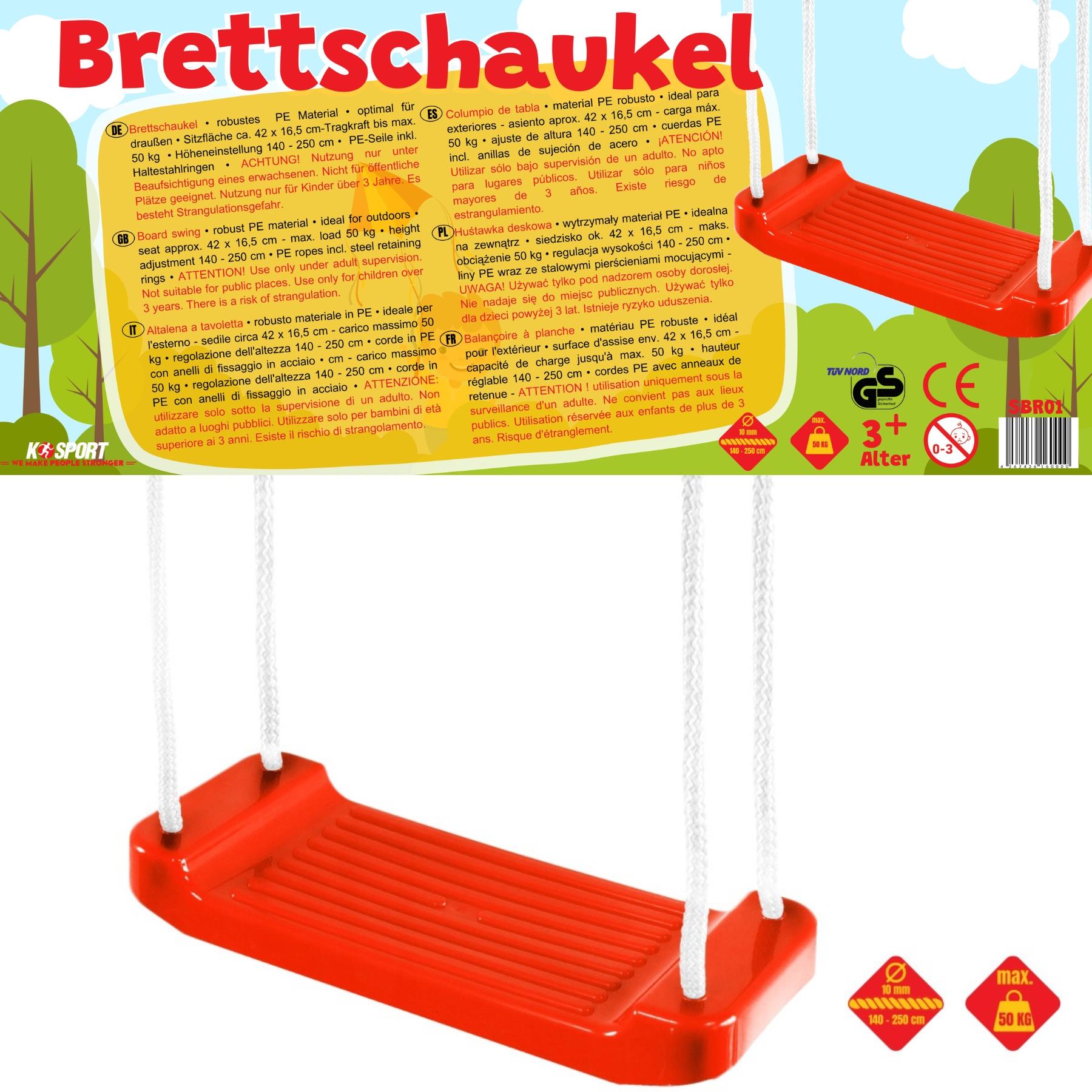 Informazioni di sicurezza per le altalene