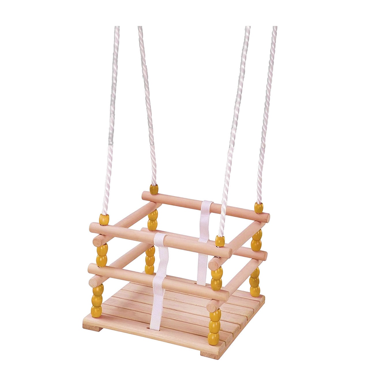 Balançoire en bois à grille