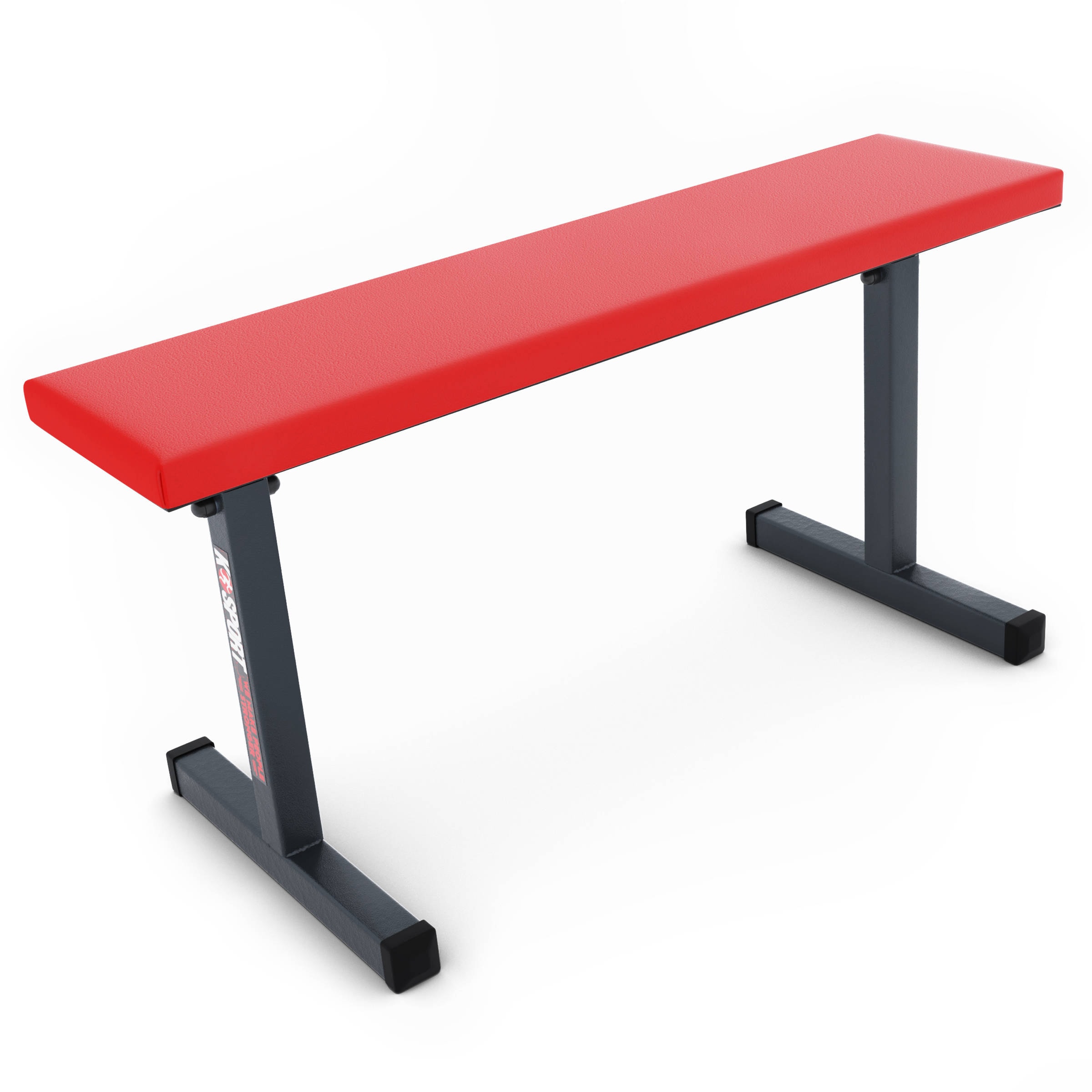 Banc d'entraînement/à plat pour support de haltères longs