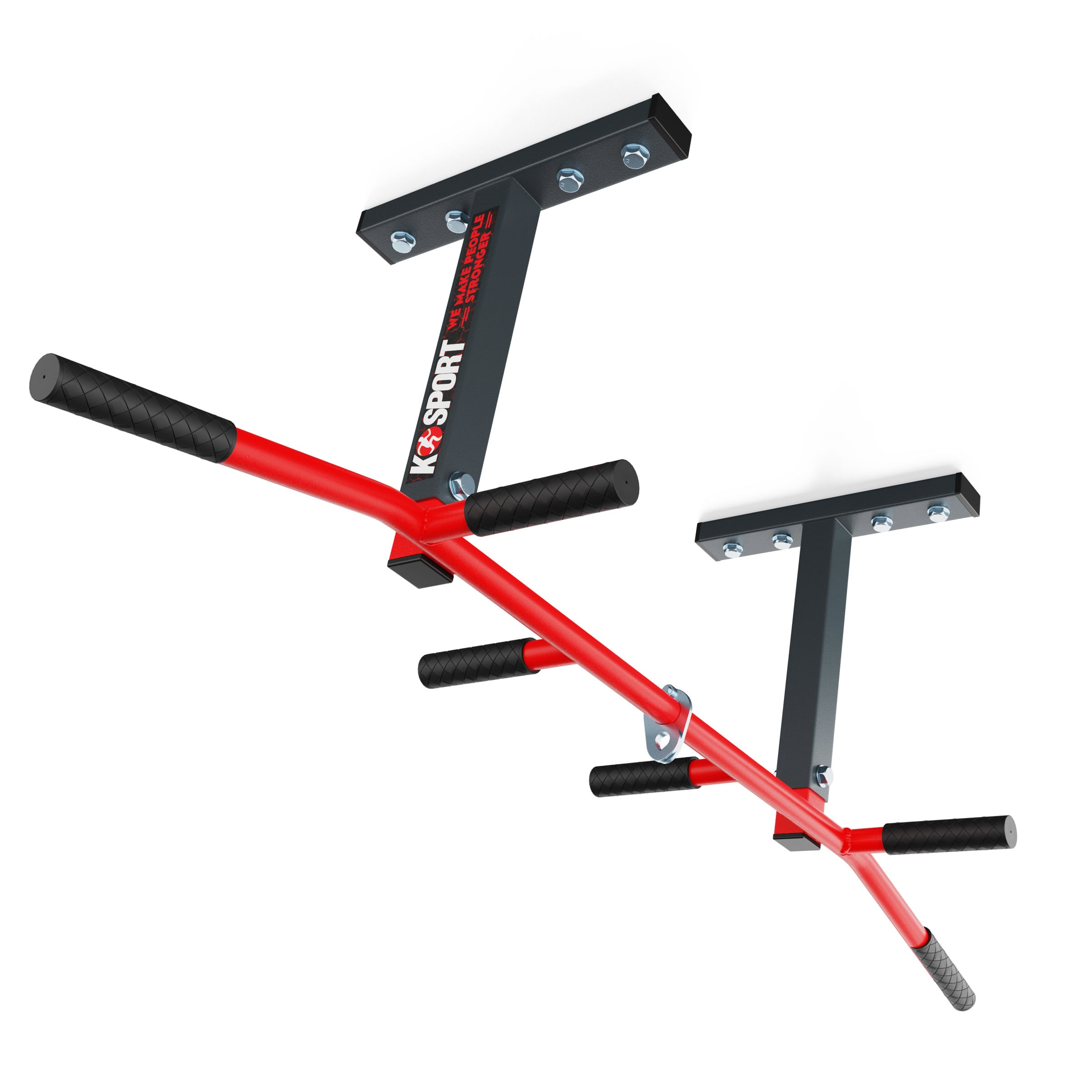Barra Trazioni Marbo-Sport Con Fissaggio A Soffitto/Parete E Anello Per Sacco Da Boxe