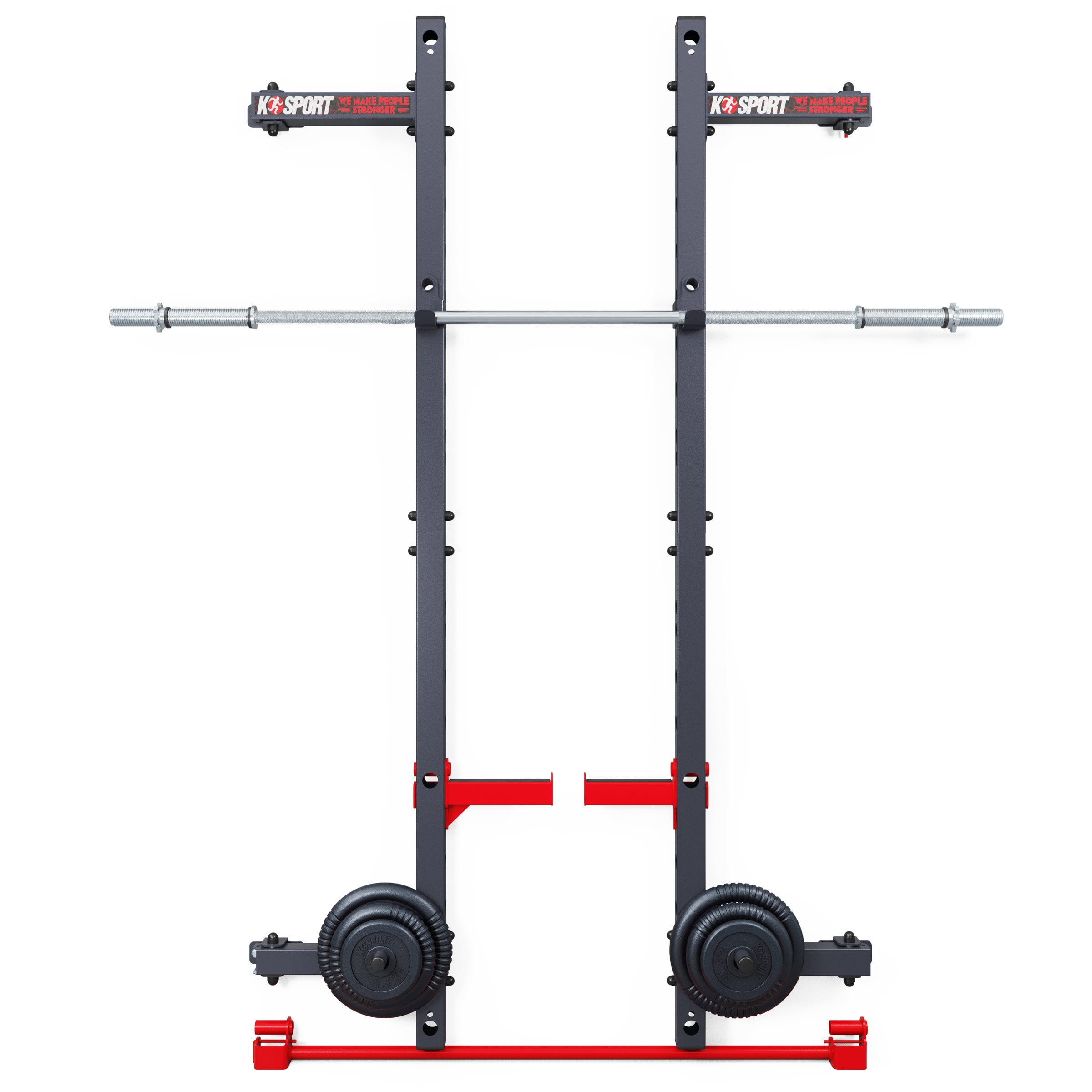 Demi-Rack Pliable Pour Montage Mural replié