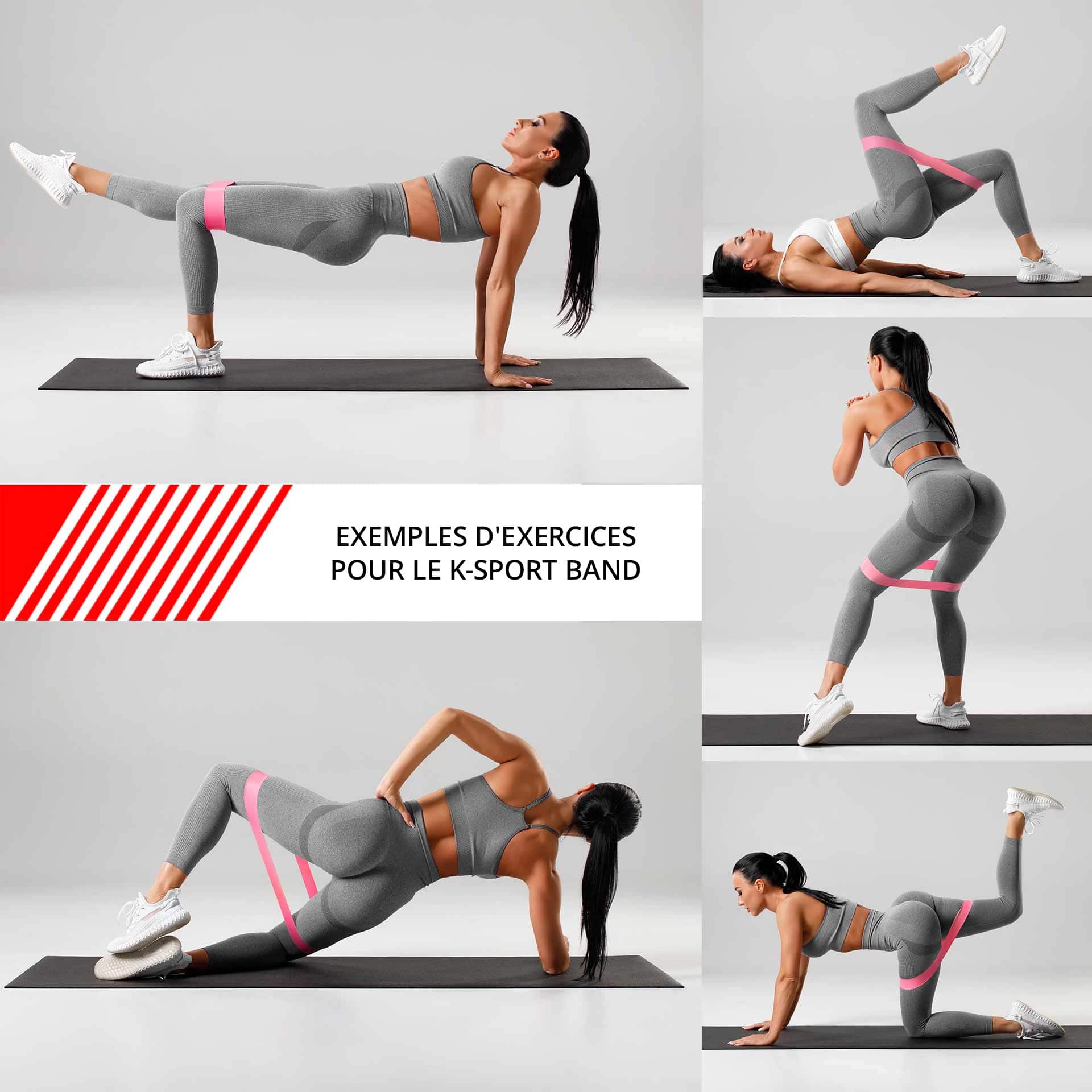 Exemples d'exercices avec bandes de résistance