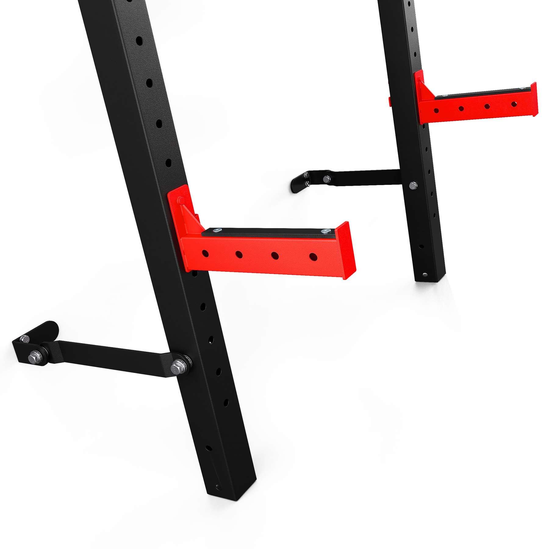 Soportes ajustables del Half Rack de K-Sport – adaptables para ejercicios con barra olímpica