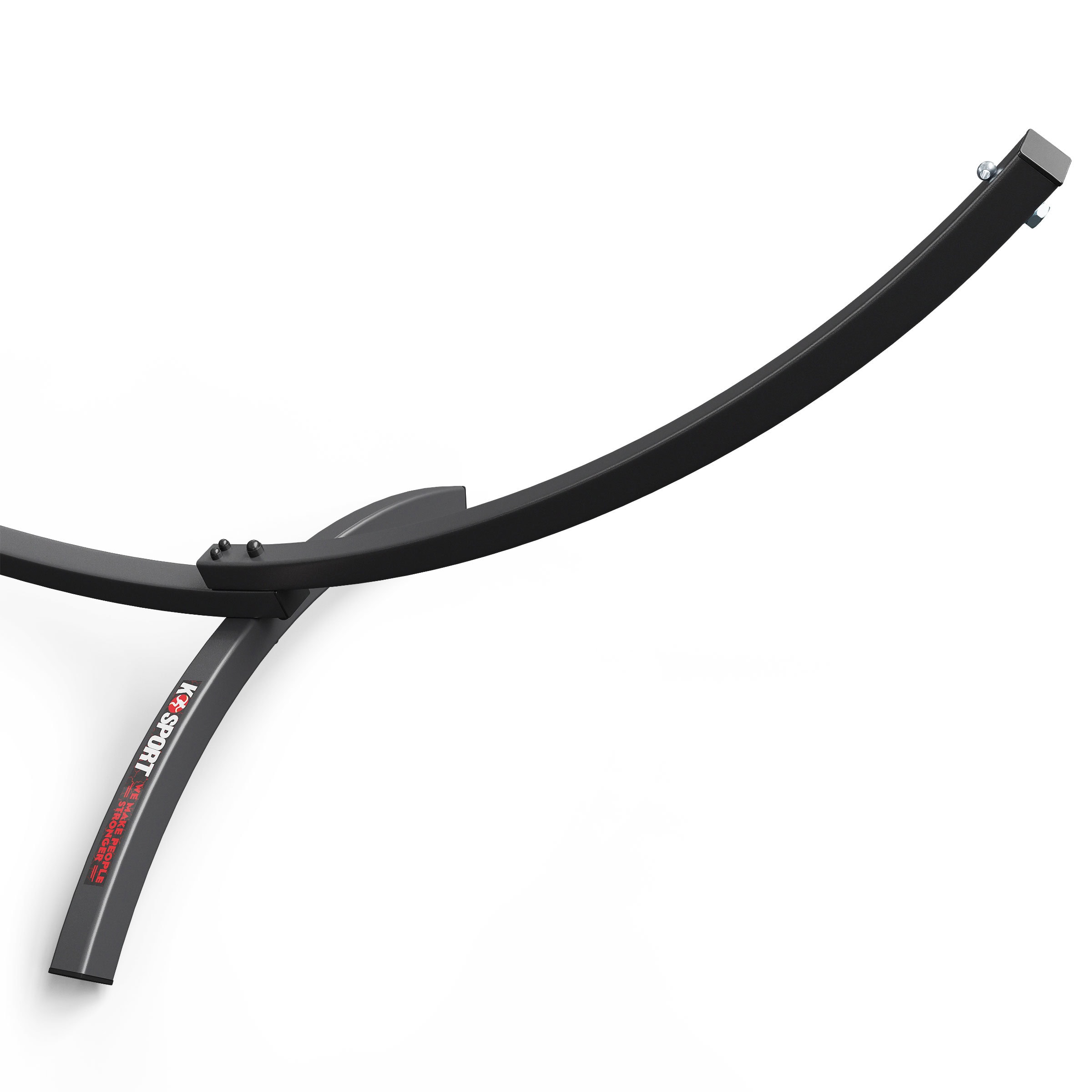 Hamac D'Extérieur K-Sport Avec Armature - Support 150kg, Cadre Acier Galvanisé - 250x160cm