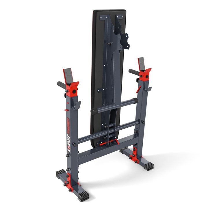 Banco de entrenamiento plegado