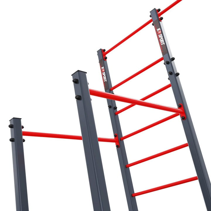 Barres parallèles et sprossenwand