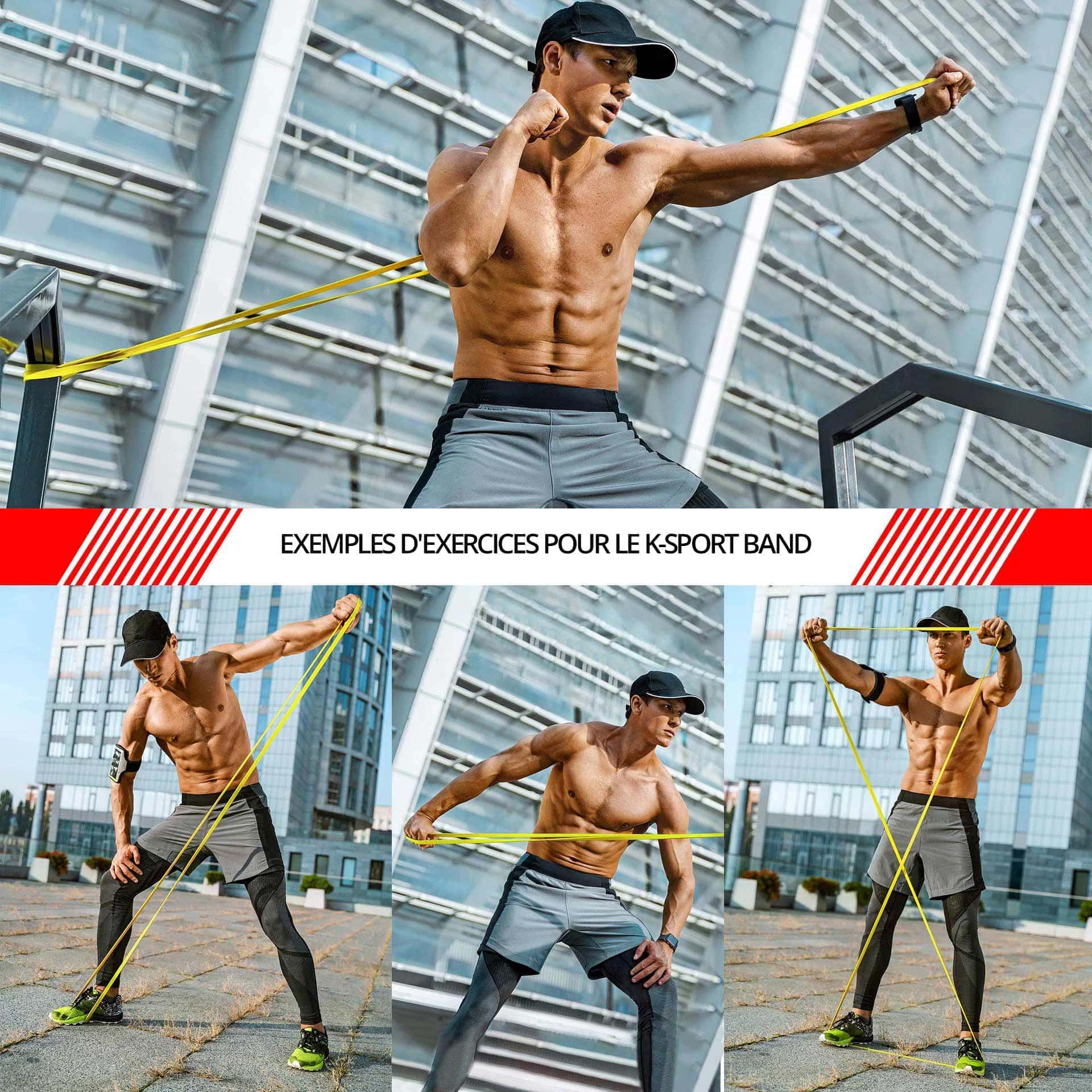 Exemples d'exercices pour le Powerband