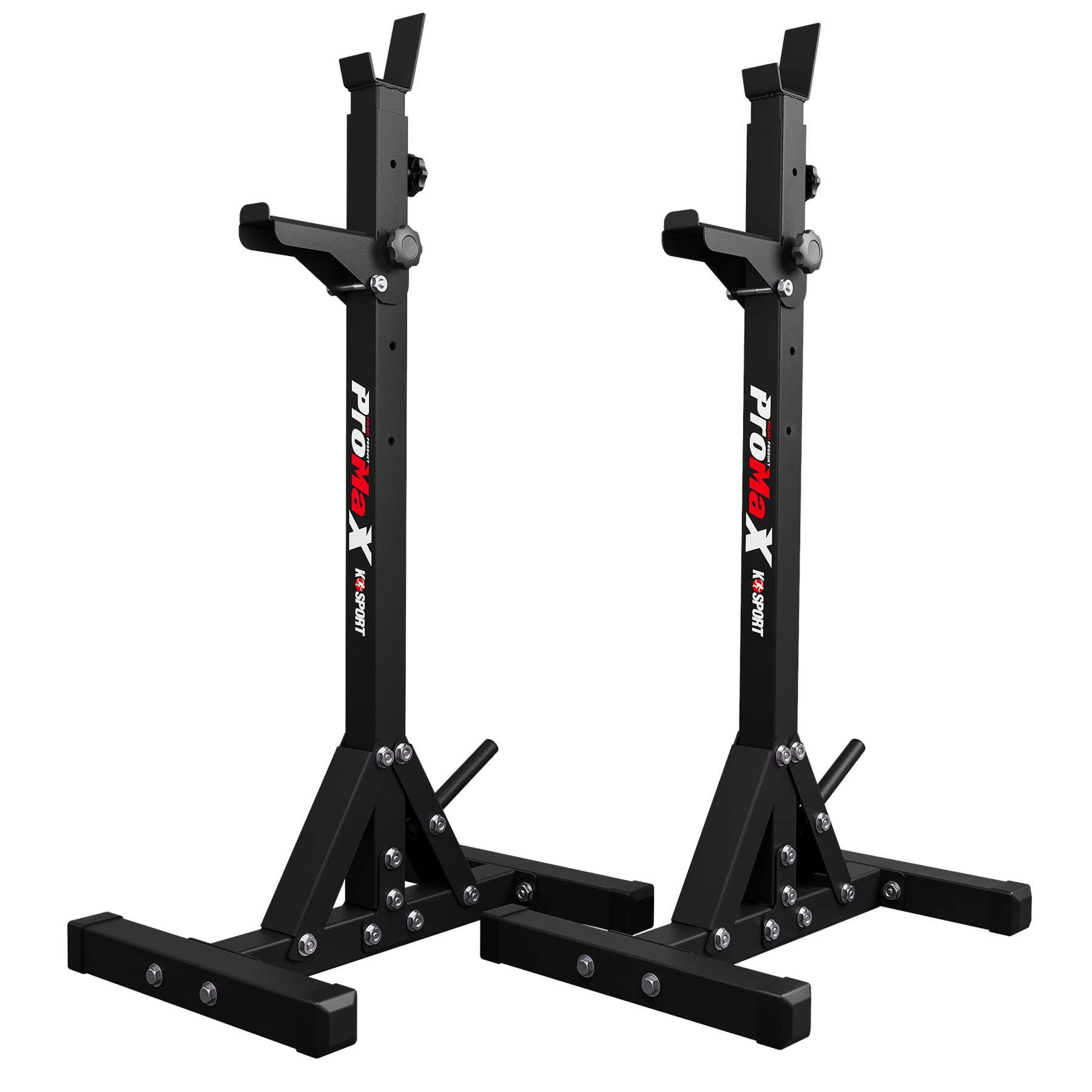 Soporte Para Sentadillas K-Sport con Soporte para Discos de Pesas sobre alfombrillas de gimnasio