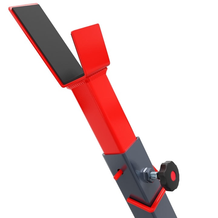 Zijaanzicht Langhantel opname