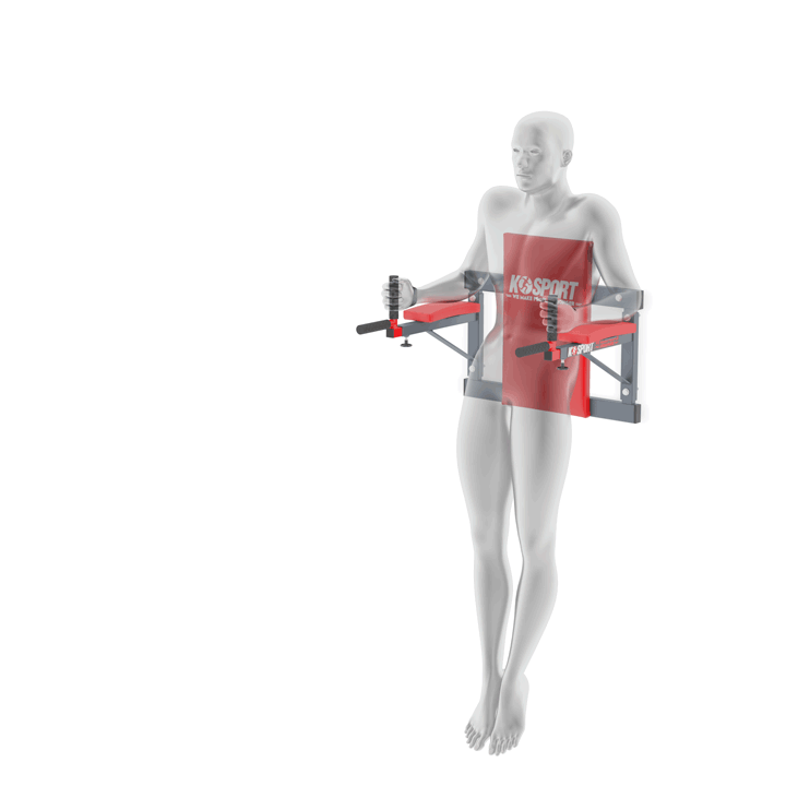 Exercices Station de dips Mur