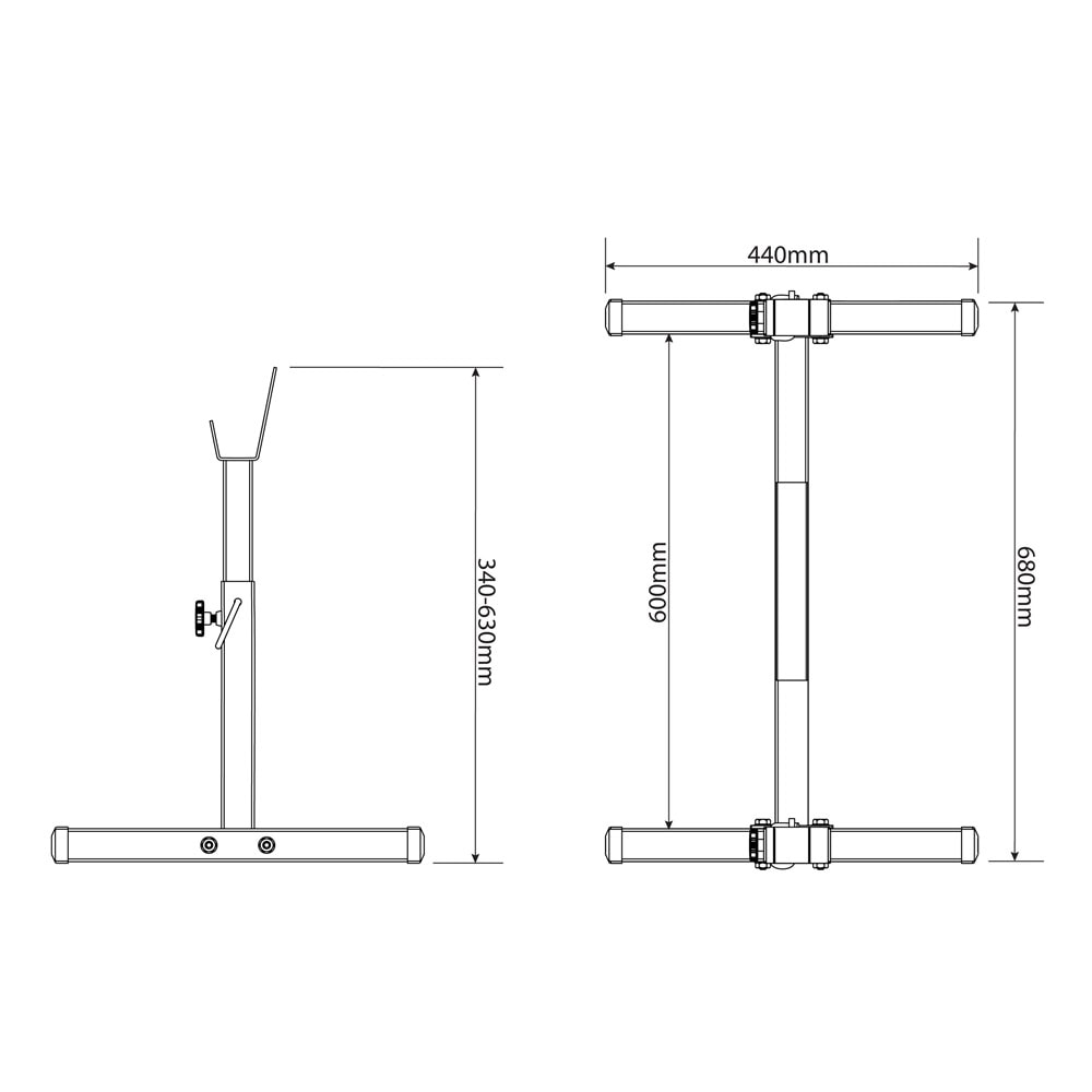 Support De Repose Haltères Yaheetech Support Pour Disques D