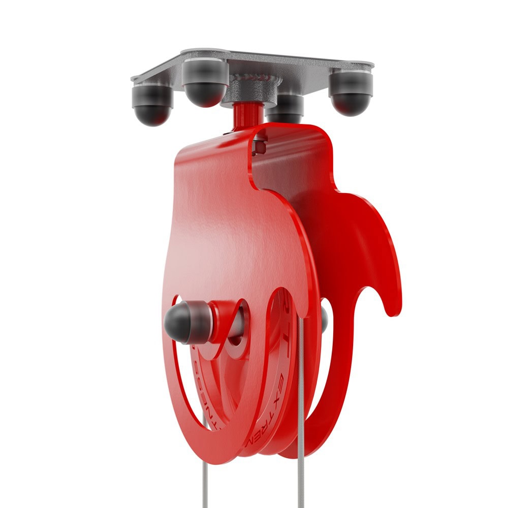 LATZUG SEILZUG MIT 2 KABELZÜGEN ZUR DECKENMONTAGE, DREHBAR K-SPORT | eBay