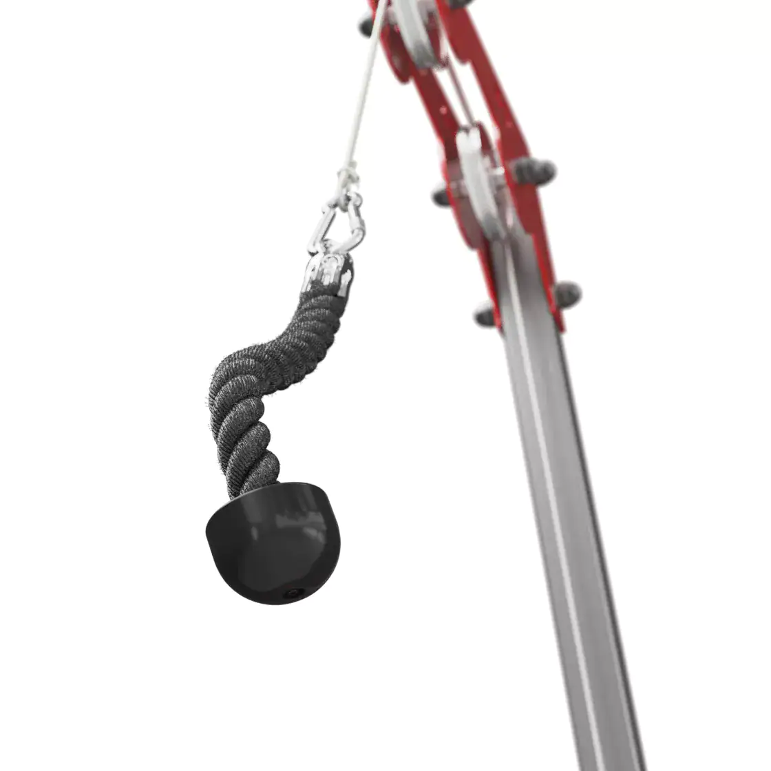 Ejemplo de ejercicio con la cuerda para tríceps