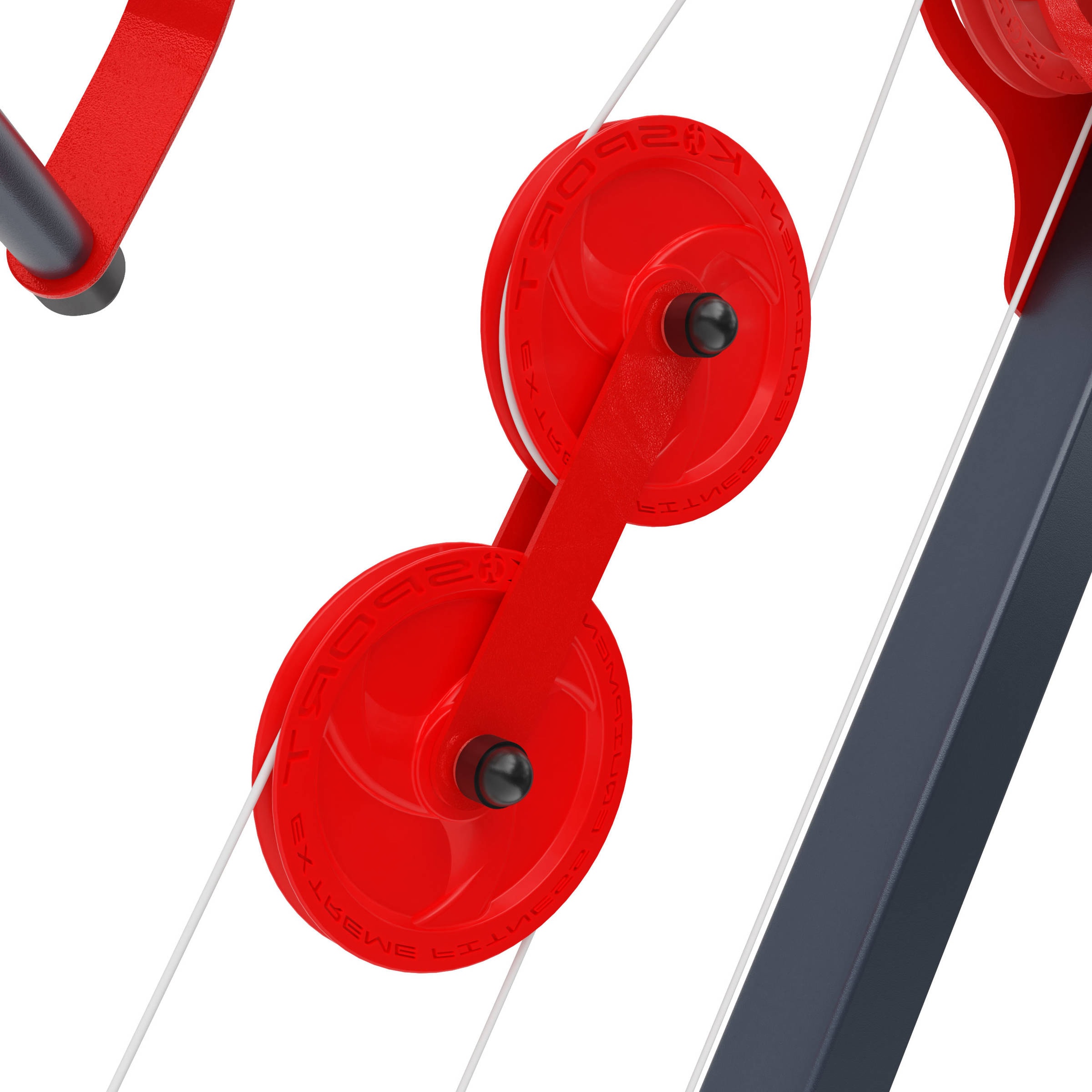 Poleas intermedias de la Torre Para Cruce De Cables Alto Y Bajo