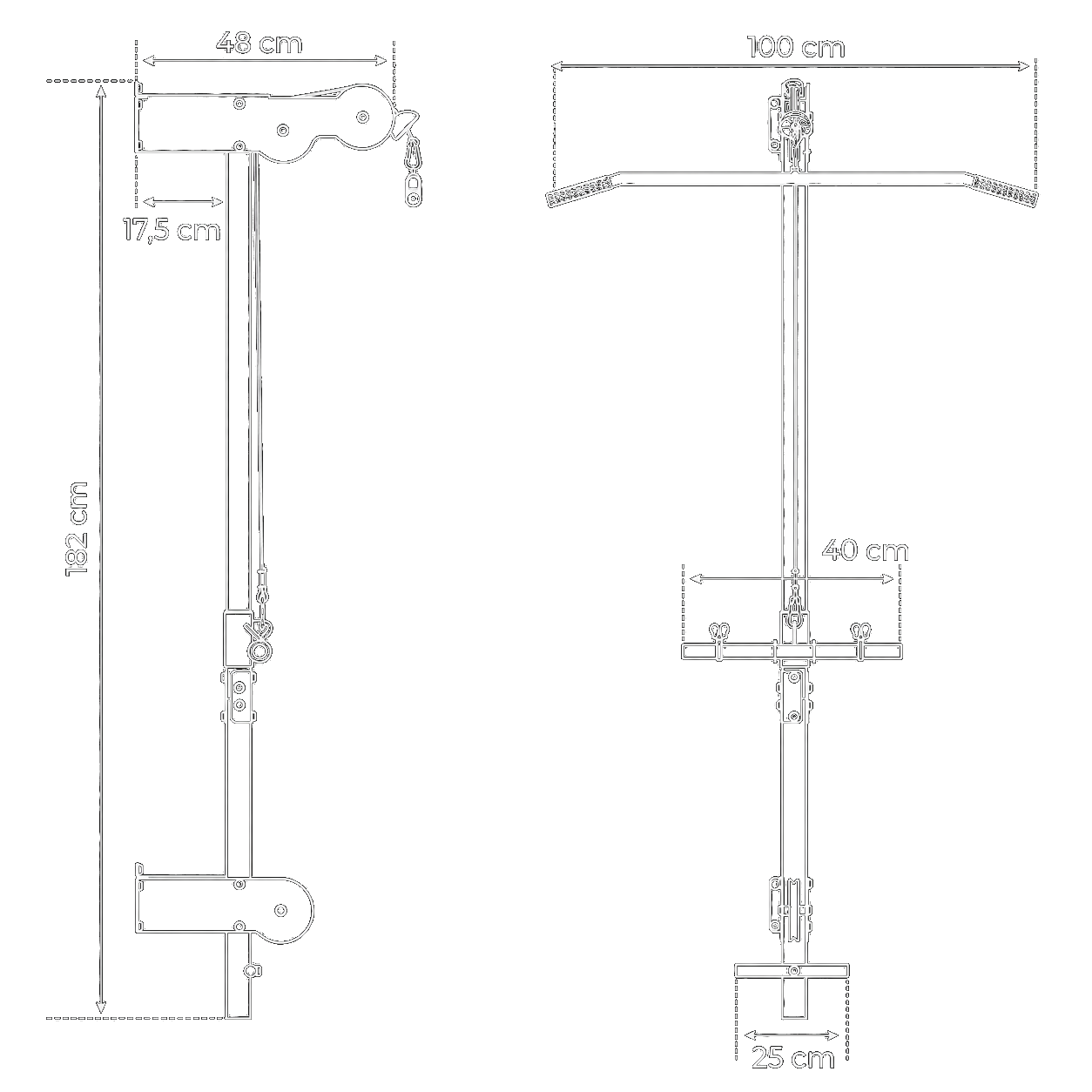 Dati tecnici - Lat machine da muro
