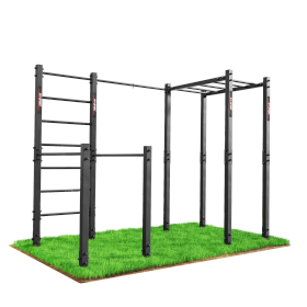 Attrezzatura Calisthenics: Struttura Outdoor con Spalliera e Scala