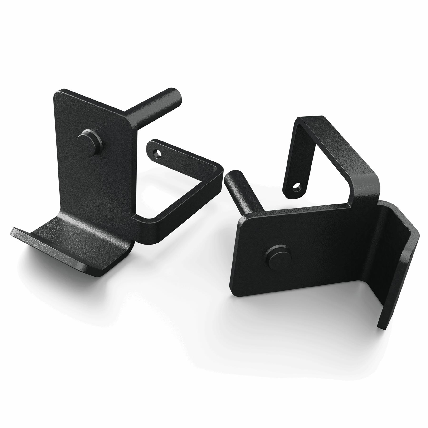 Dos soportes para barra Black Line Pro – versión izquierda y derecha incluidas en el set