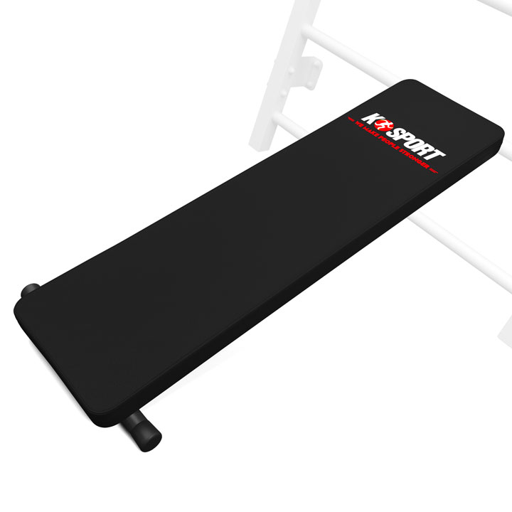 Banc Abdominal Pliable KOMFOTTEU - Capacité 150 Kg, Rembourrage Ergonomique, Pour Abdos, Squats Et Pompes