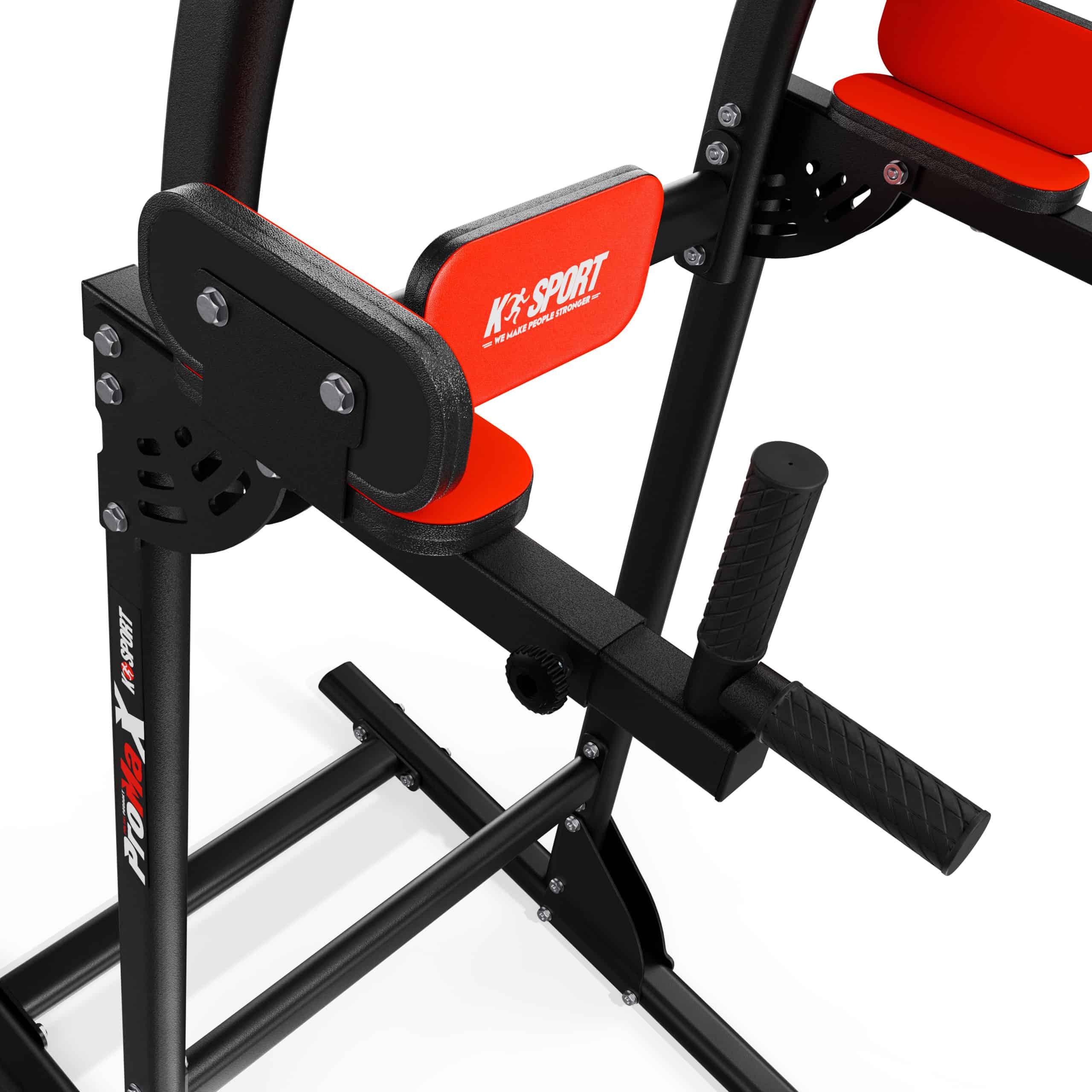 Torre de entrenamiento K-Sport para dominadas, fondos y entrenamiento de fuerza en casa