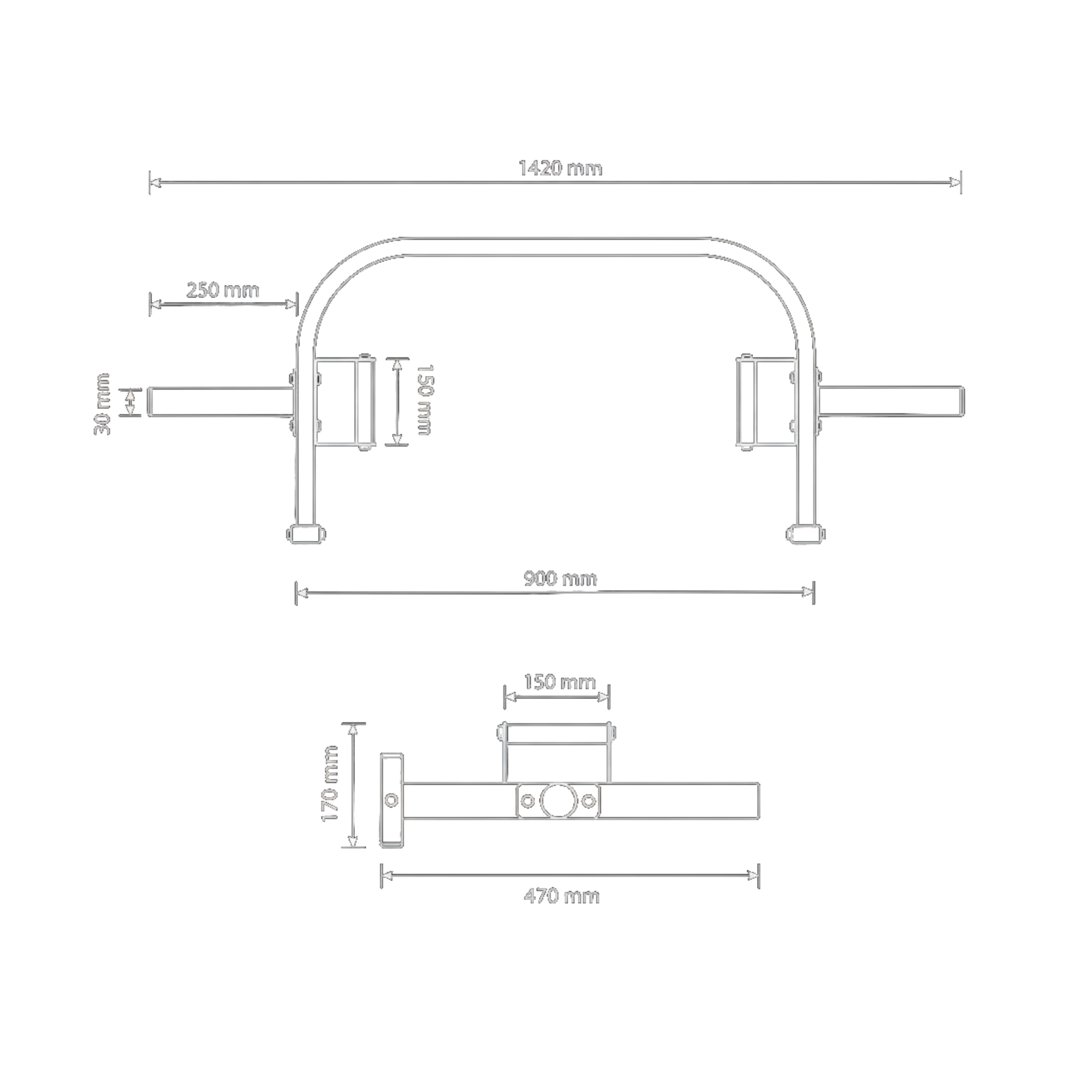 Technische gegevens Trapbar